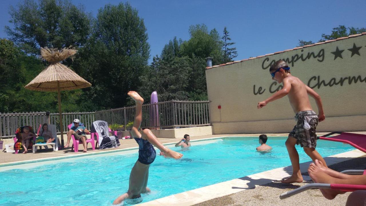 Camping Le Coin Charmant Chauzon 外观 照片