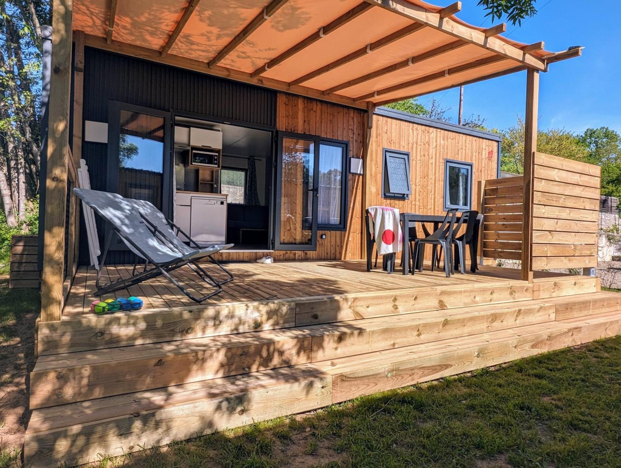 Camping Le Coin Charmant Chauzon 外观 照片
