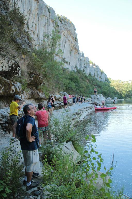 Camping Le Coin Charmant Chauzon 外观 照片